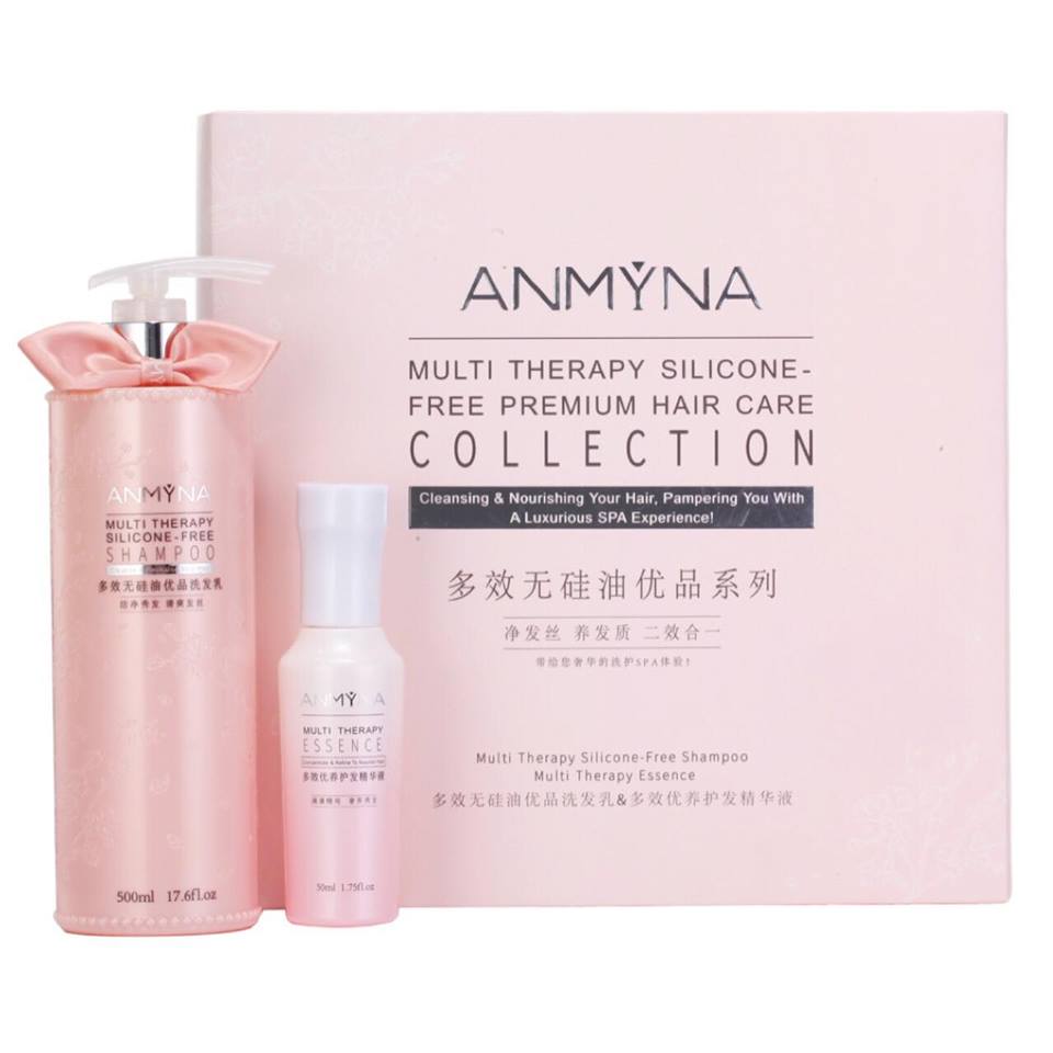 Multi Therapy Silicone Free Premium Hair Care Set Anmyna